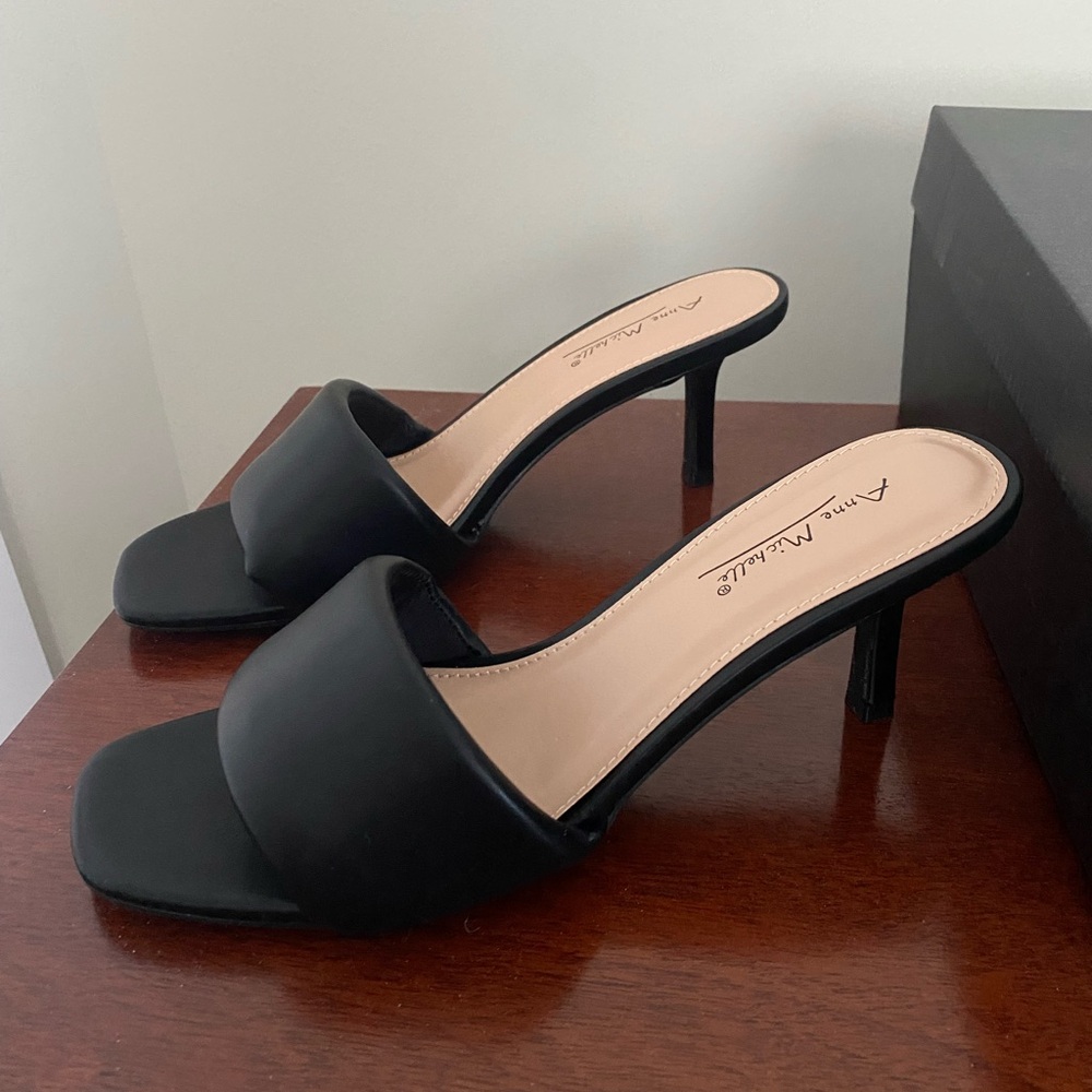 Anne Michelle Black Size 8 Reserve 09 Shoes